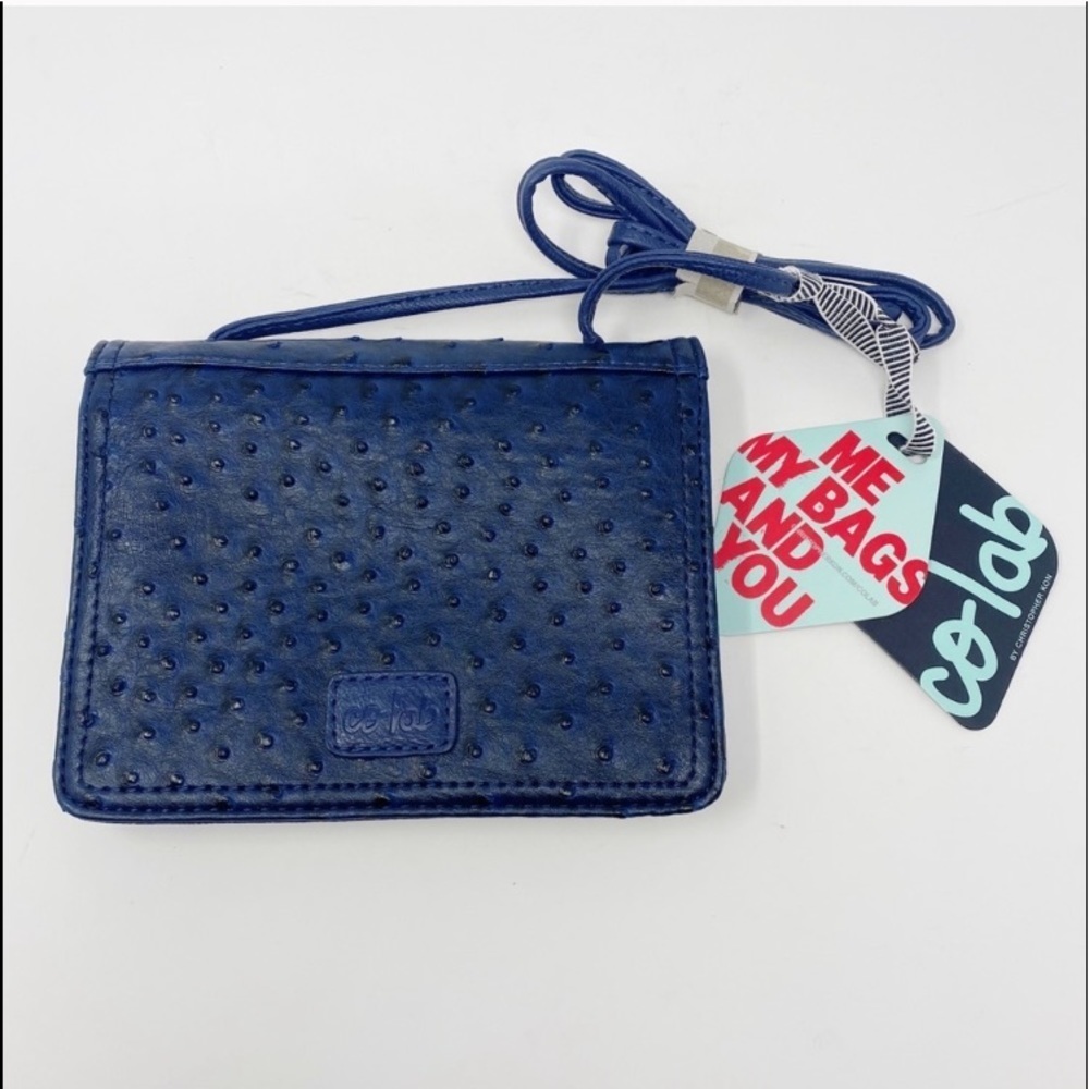 NWT CO-LAB Christopher Kon Leather Crossbody Bag - Picture 13 of 13
